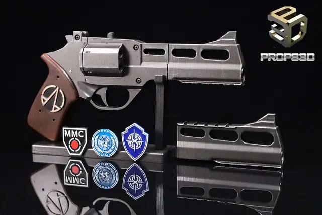 Rubber Band Gun 6 Shot - The Expanse - Miller's Blaster — modelo 3D
