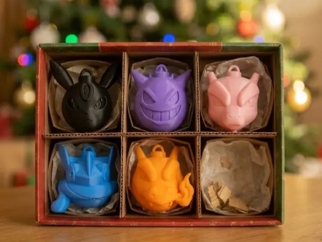 Pokémon Christmas Ornaments - Set 2 — modelo 3D