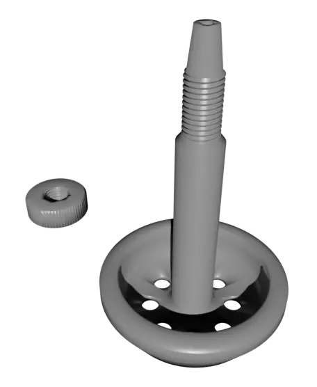 V2-Creality V3 KE Filament spool retainer..stl — modelo 3D