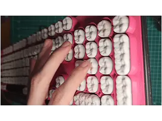 MSI Vigor GK30 Teeth Keyboard — modelo 3D
