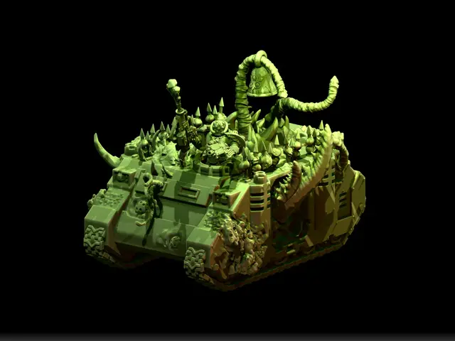 Tank with Flu — modelo 3D
