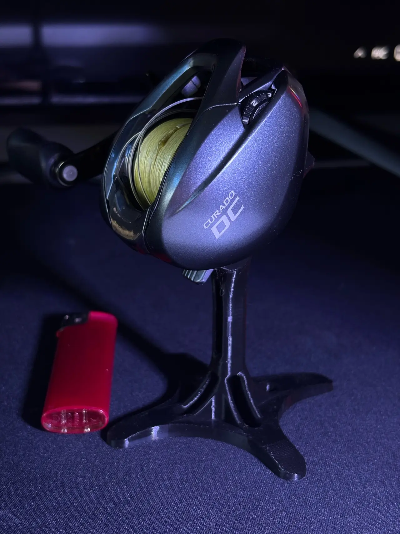Baitcasting Reel Stand / Holder — modelo 3D