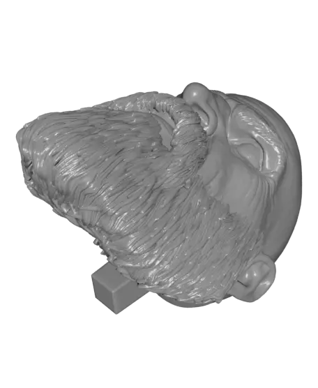 Kratos Bust - God of War Ragnarok — modelo 3D
