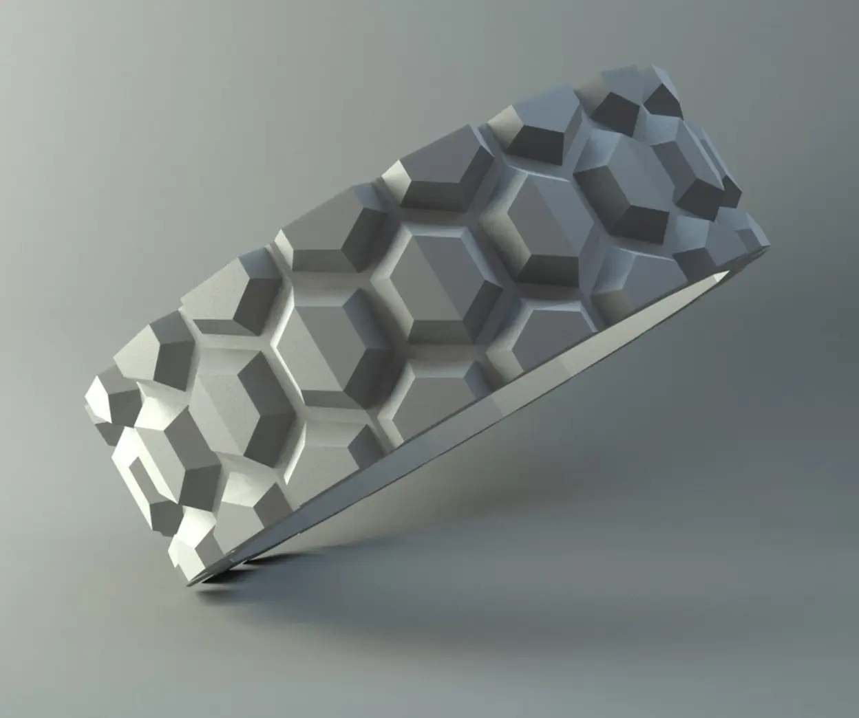 Ring - Hexagons — modelo 3D