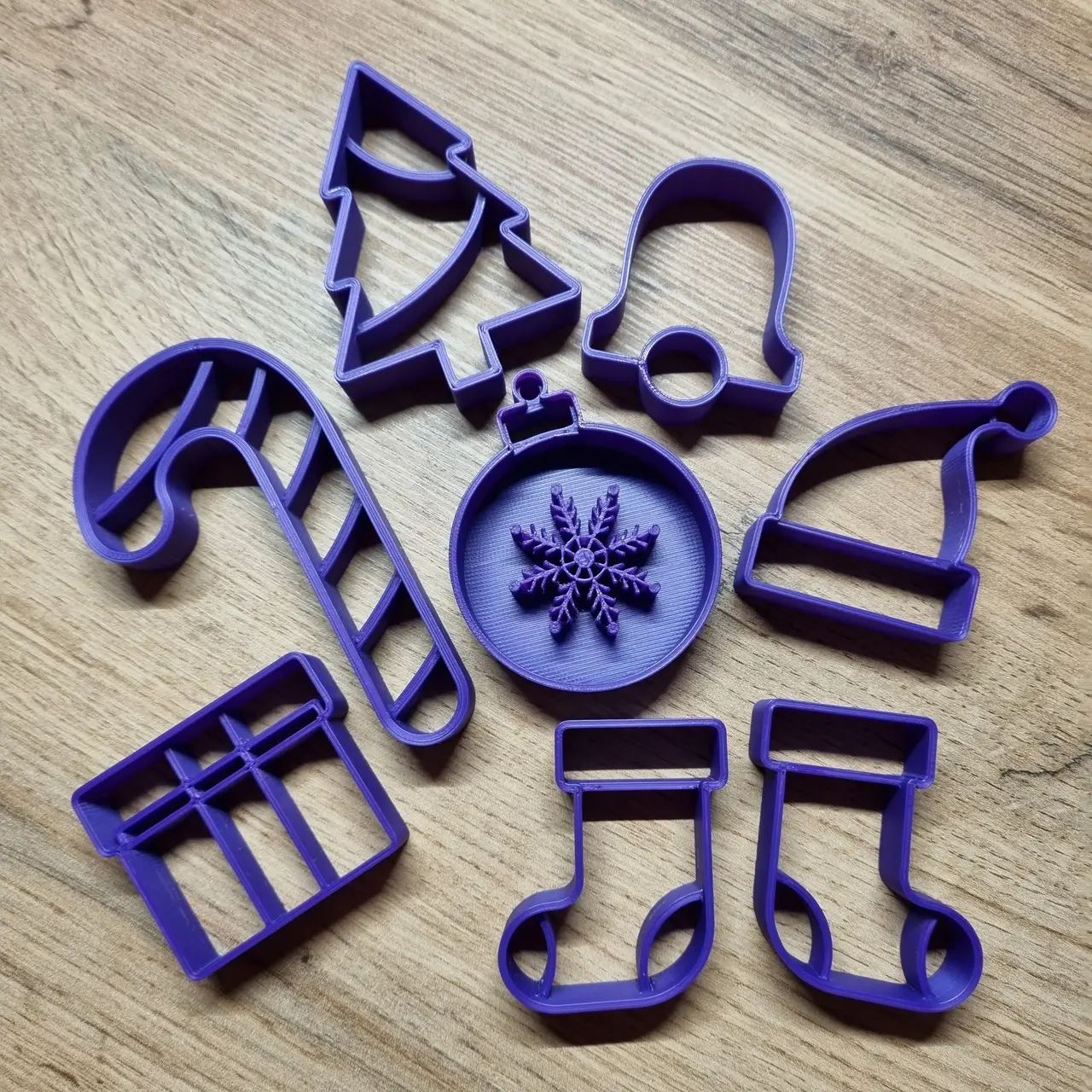 christmas cookie cutters — modelo 3D