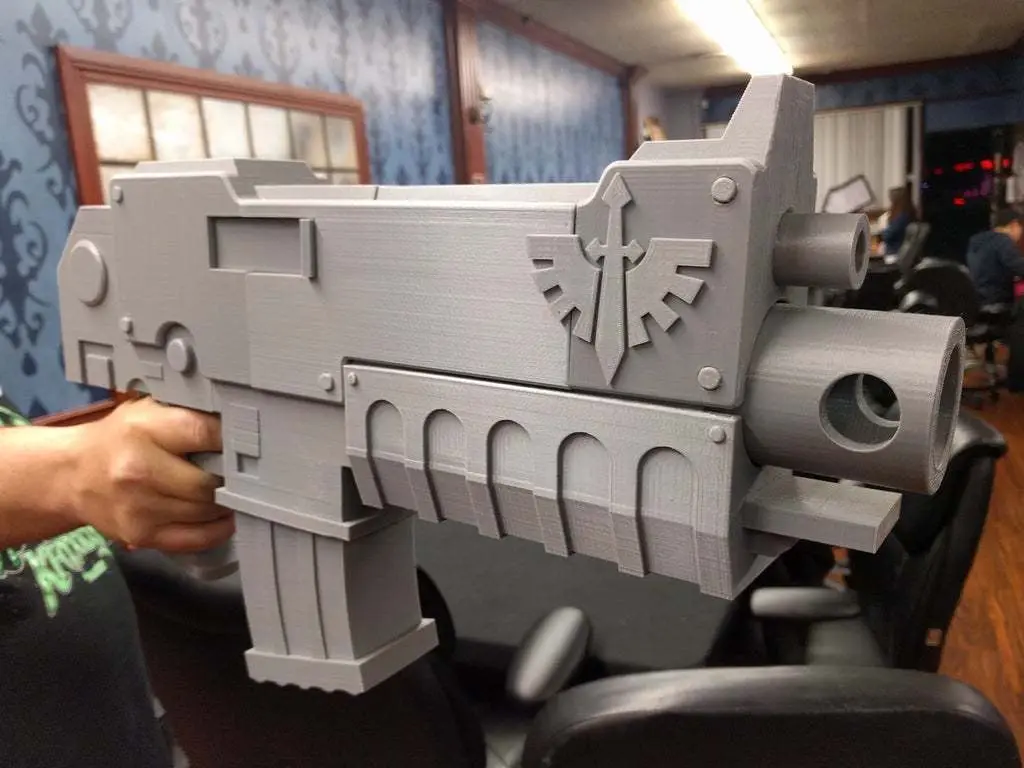 Warhammer 40k Bolter — modelo 3D