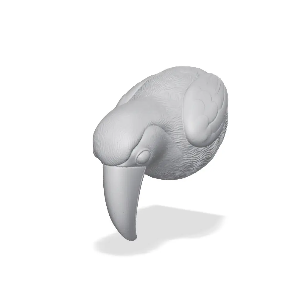 Toucan Bust 3D Print STL — modelo 3D
