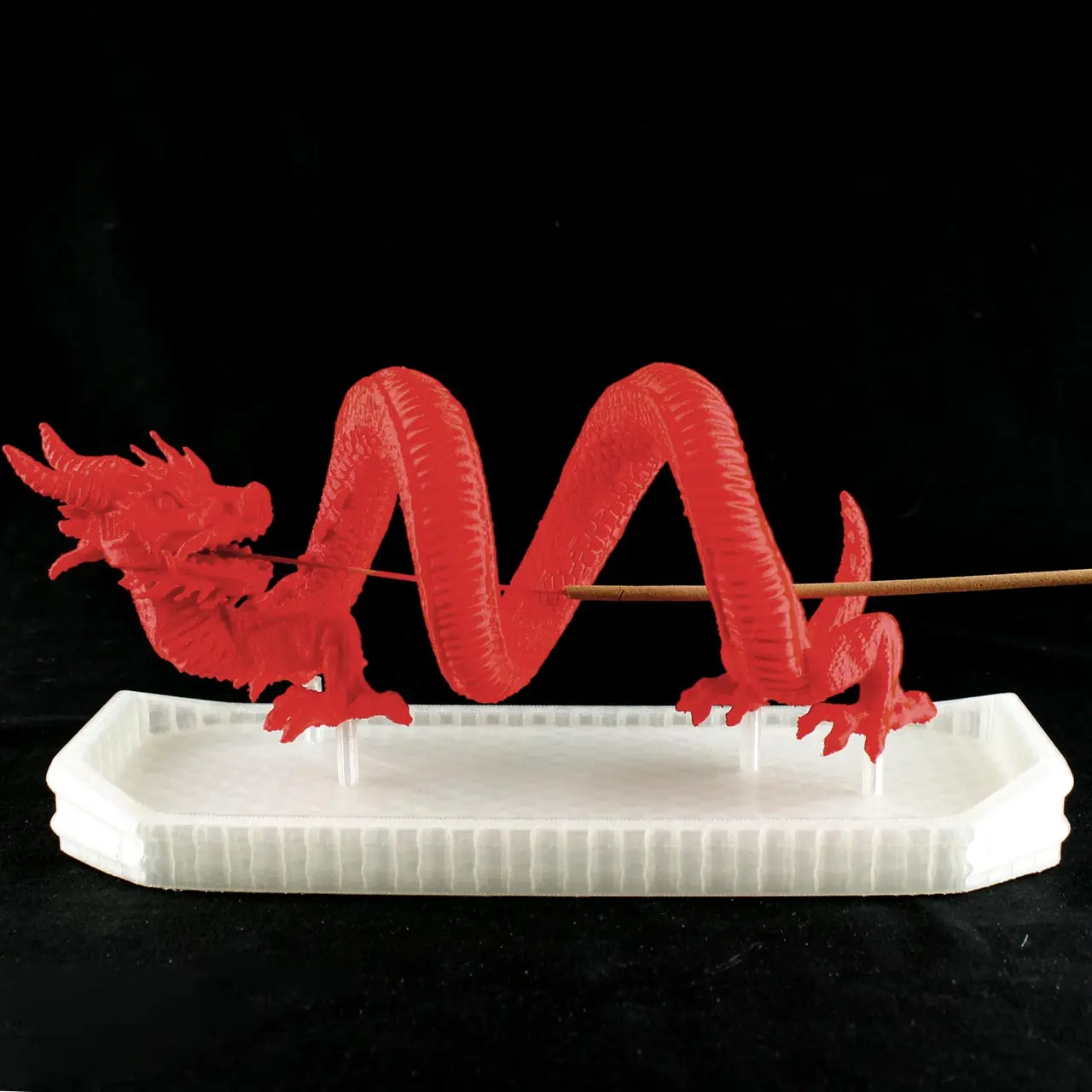 Chinese New Year Dragon Incense Holder — modelo 3D