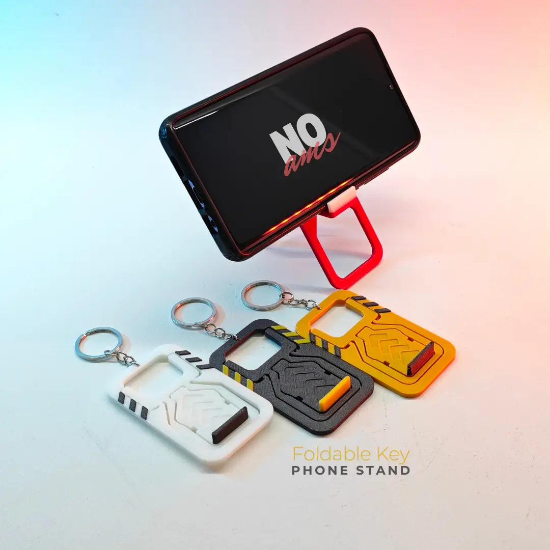 Foldable Key Phone Stand — modelo 3D