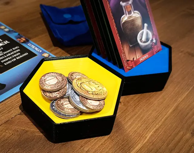 Hexasort - A Board Game Piece Organiser — modelo 3D