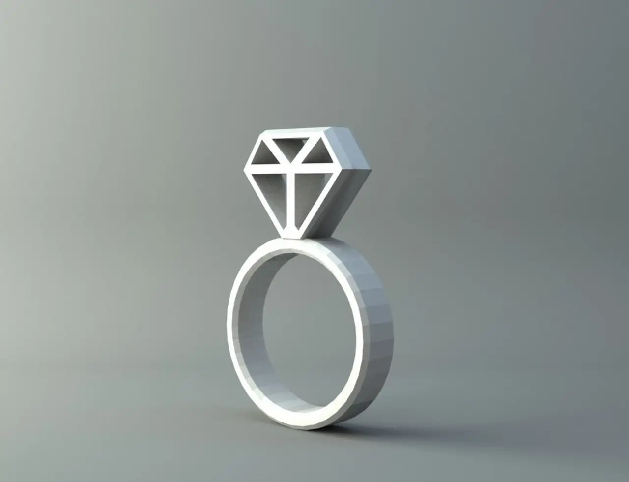 Ring - Diamond — modelo 3D