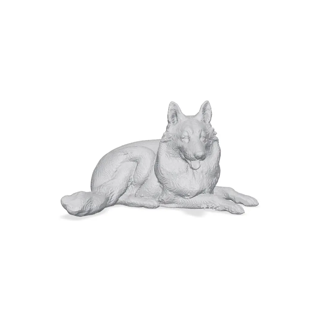 German Shepherd Dog - SupaVoxel AI — modelo 3D