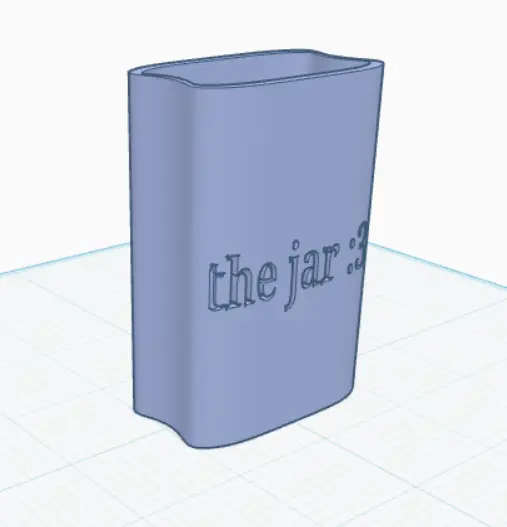 pencil jar — modelo 3D