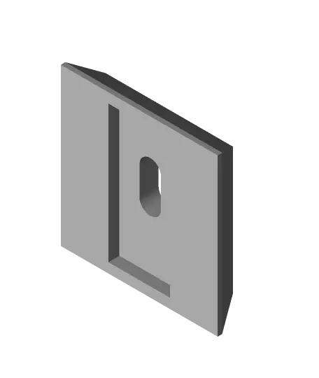 Quick Release Plate for Tripod (P820) — modelo 3D