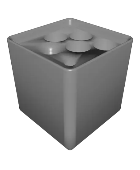 Gridfinity Pinecil + TS100 Tips and Tool Holder — modelo 3D