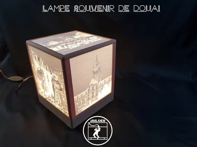 Base pour Lithophanie — modelo 3D