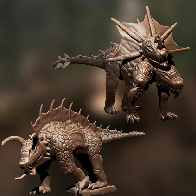 Hellhounds — modelo 3D
