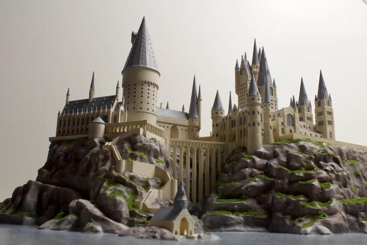 Hogwarts Castle — modelo 3D