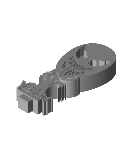 Venom Headphone stand — modelo 3D