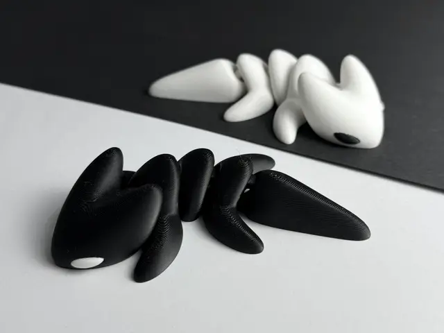Mini Flexi Night Dragon — modelo 3D