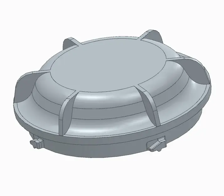 KIA Headlamp Bulb Access Cover — modelo 3D
