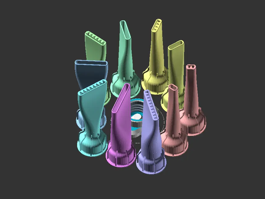 Cartridge nozzels — modelo 3D