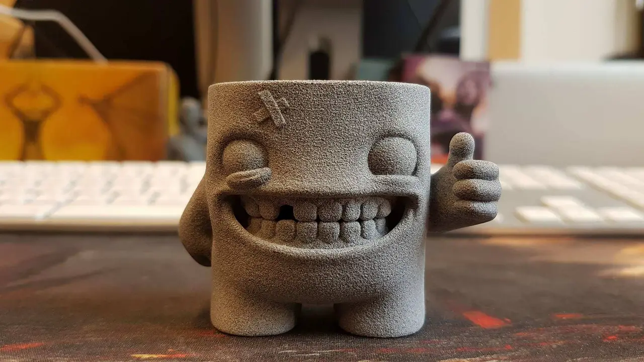 Super Meat Boy Wacom Pen Stand — modelo 3D