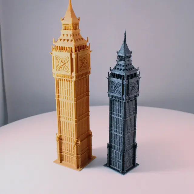 Big Ben (Elizabeth Tower) - London , UK — modelo 3D