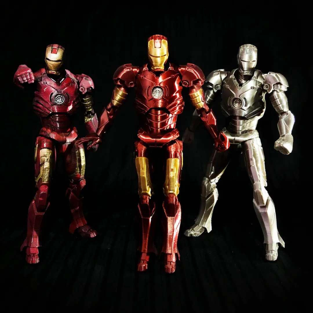 Iron Man MK3 Articulated Figure — modelo 3D