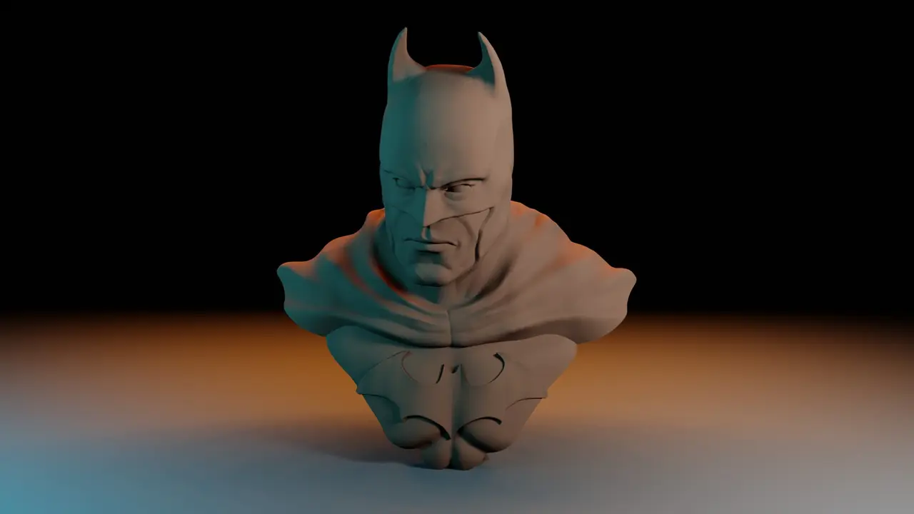 Batman Bust — modelo 3D