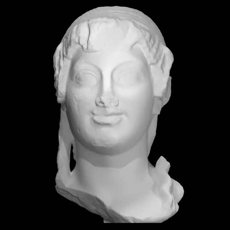 Head of a Maenad — modelo 3D