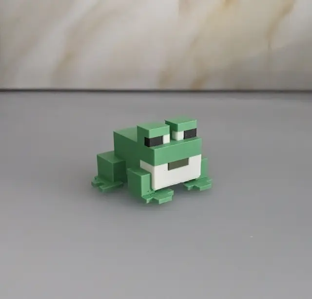 Minecraft Frog — modelo 3D