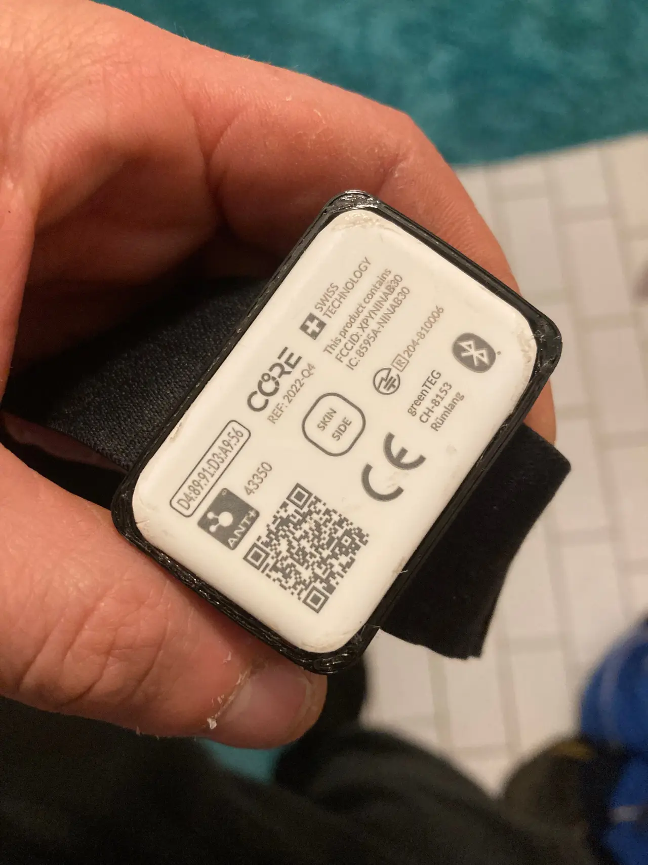 Core Body Temperatur Sensor mount — modelo 3D