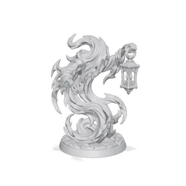 1000+ Minis, Free Kickstarter Sample, Lantern Wraith Miniature — modelo 3D