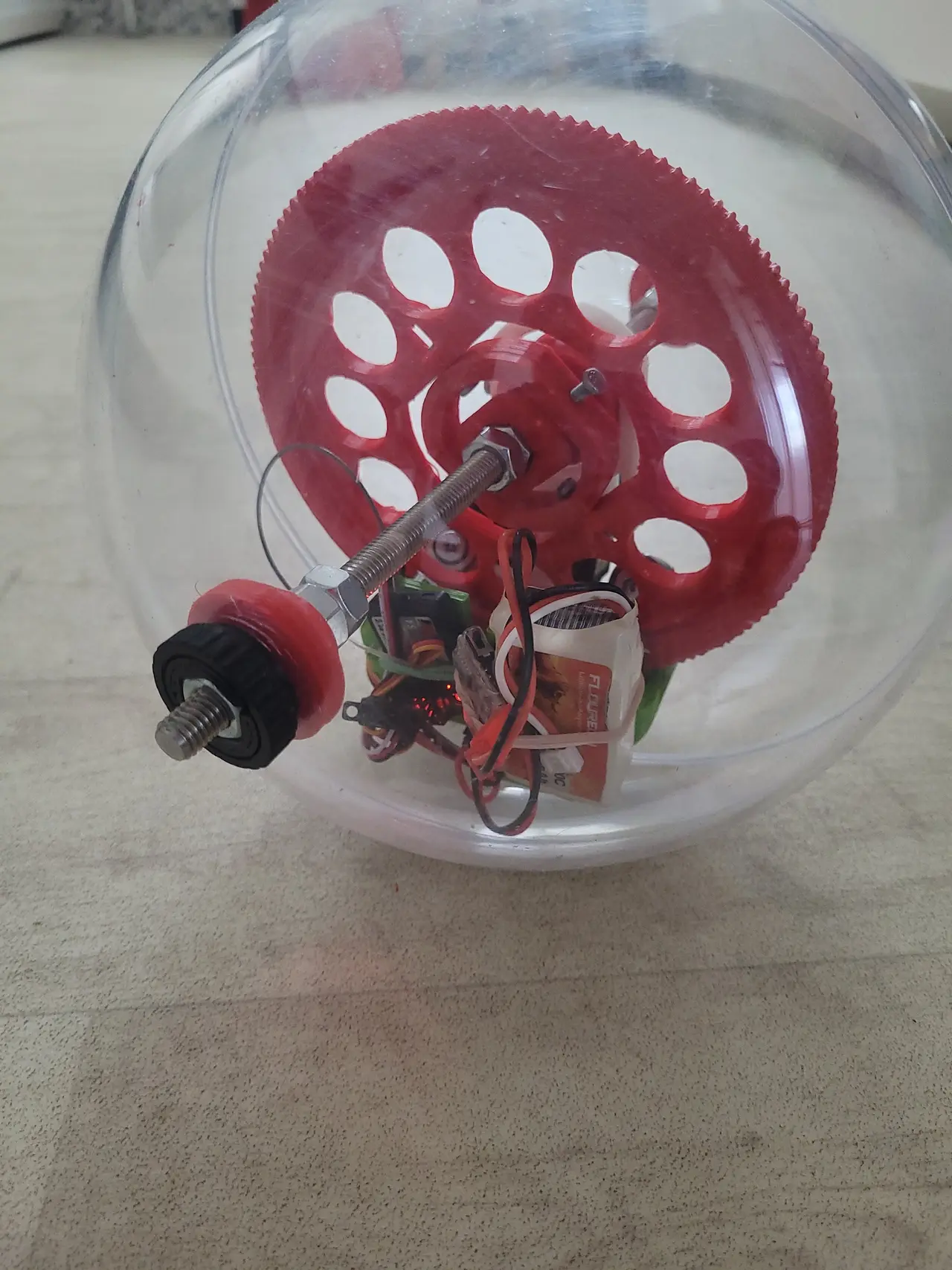 Spherical Robot "Electric Hamster" — modelo 3D