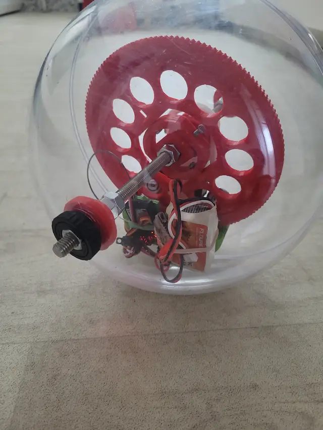 Spherical Robot "Electric Hamster" — modelo 3D