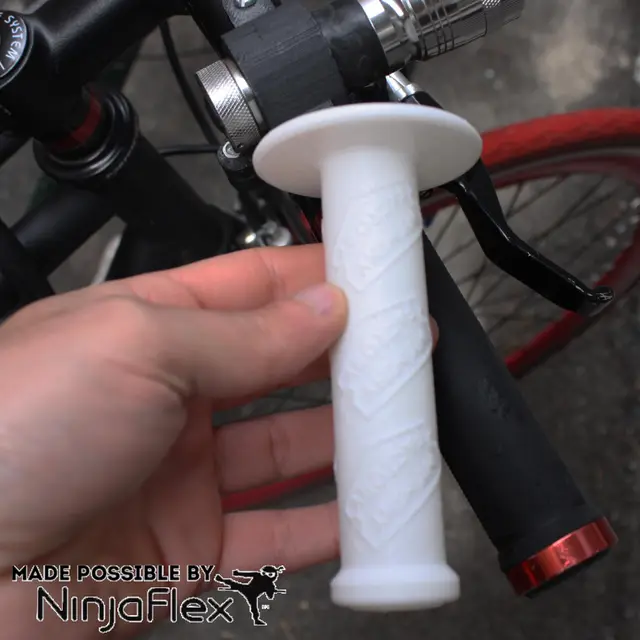 NinjaFlex Handlebar Grips — modelo 3D