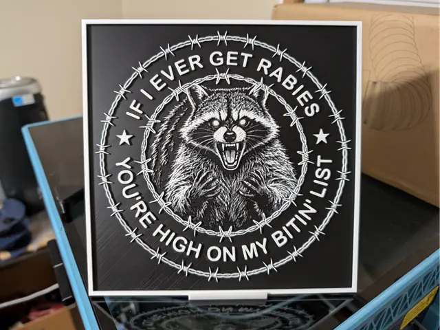 Rabies Anger Issues Hueforge — modelo 3D