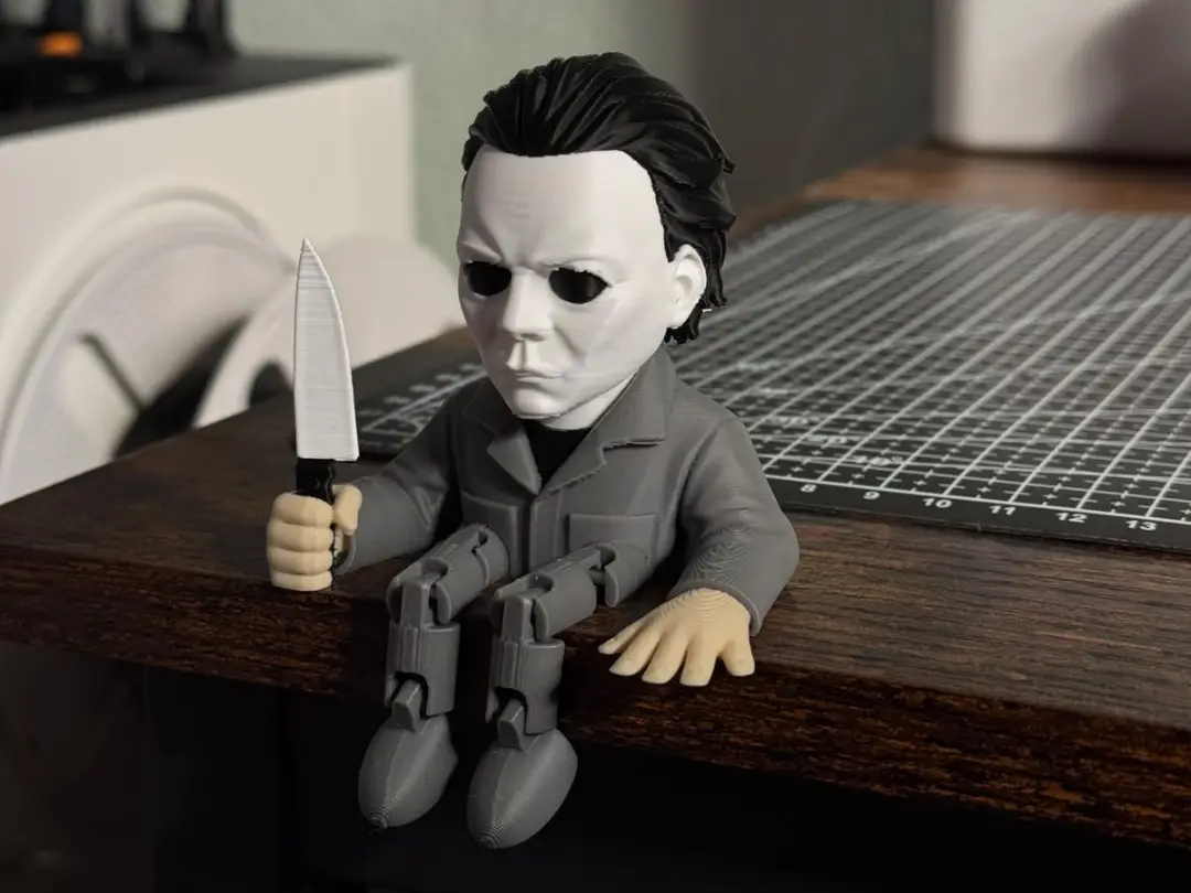 The Shape Stalker | Halloween Shelf Sitter #18 — modelo 3D