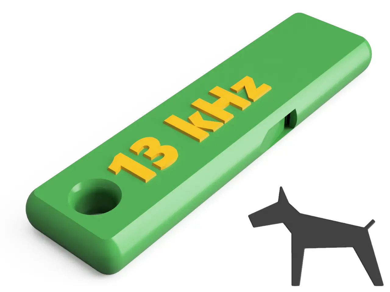 13 kHz Dog Whistle — modelo 3D