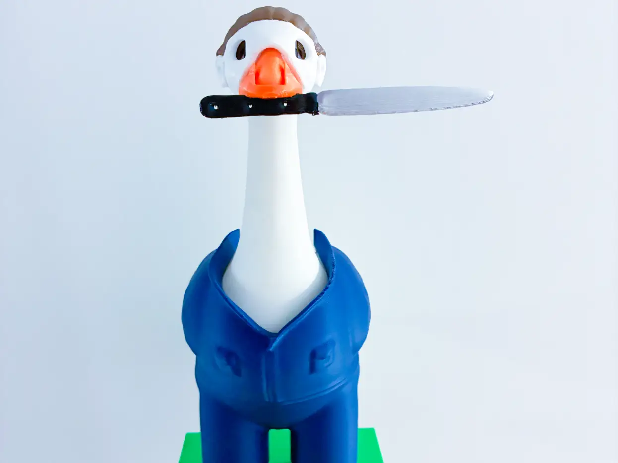 Michael Myers Mask Desk Goose Gear — modelo 3D