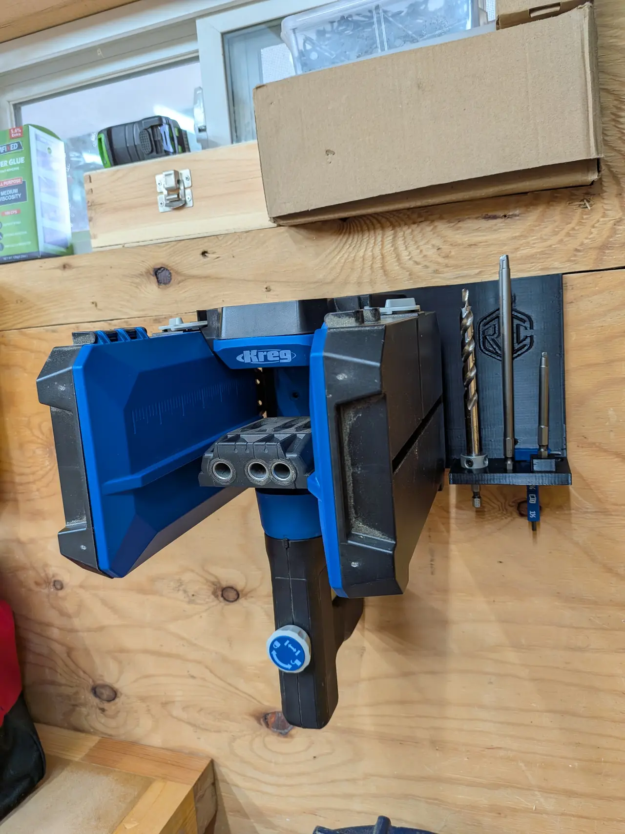 Kreg 520 Pocket Hole Jig Wall Mount - Jig + Base OR Jig Only — modelo 3D