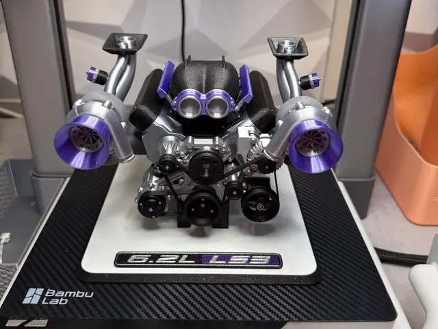 LS V8 Twin Turbo Engine 1/6 Scale (Fanmade Model) — modelo 3D