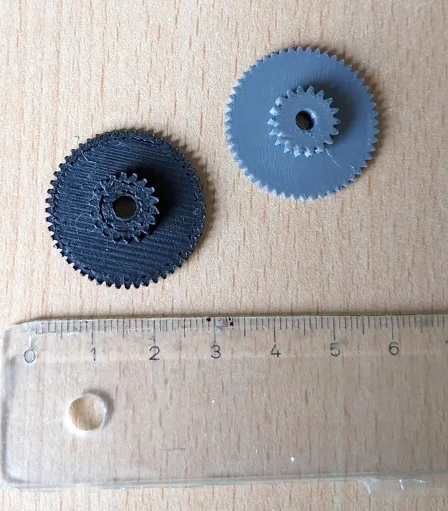 Zahnrad_ Gear f LENCO CD3711 disc tray drive — modelo 3D