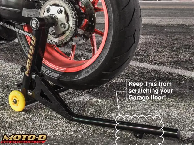 Scratch Guard - MOTO-D Single Sided Swingarm Stand — modelo 3D