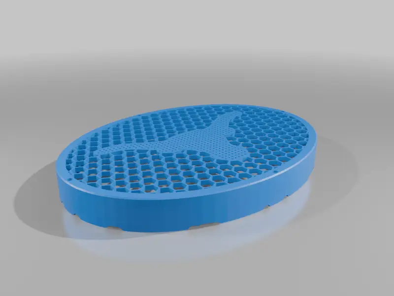 texas longhorn speaker grill — modelo 3D
