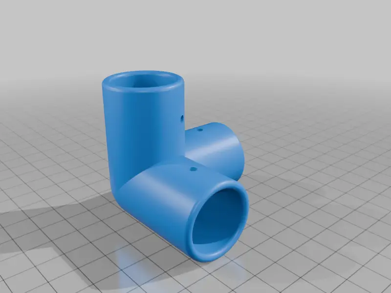 Corner Connector & 4 Way Corner Mod — modelo 3D