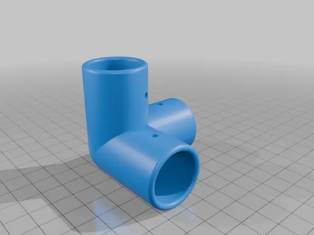 Corner Connector & 4 Way Corner Mod — modelo 3D