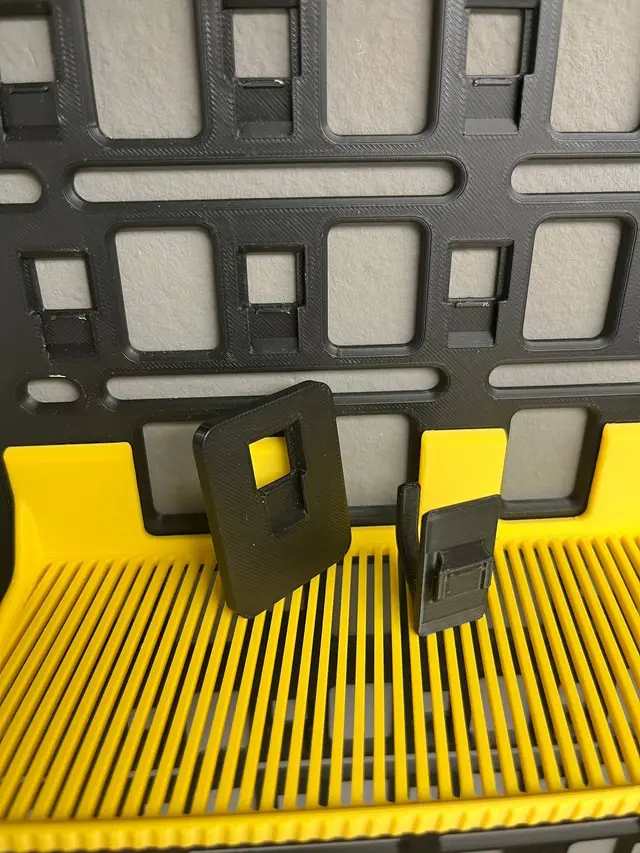 MODRA Print Test Kit – Lock & Hook — modelo 3D
