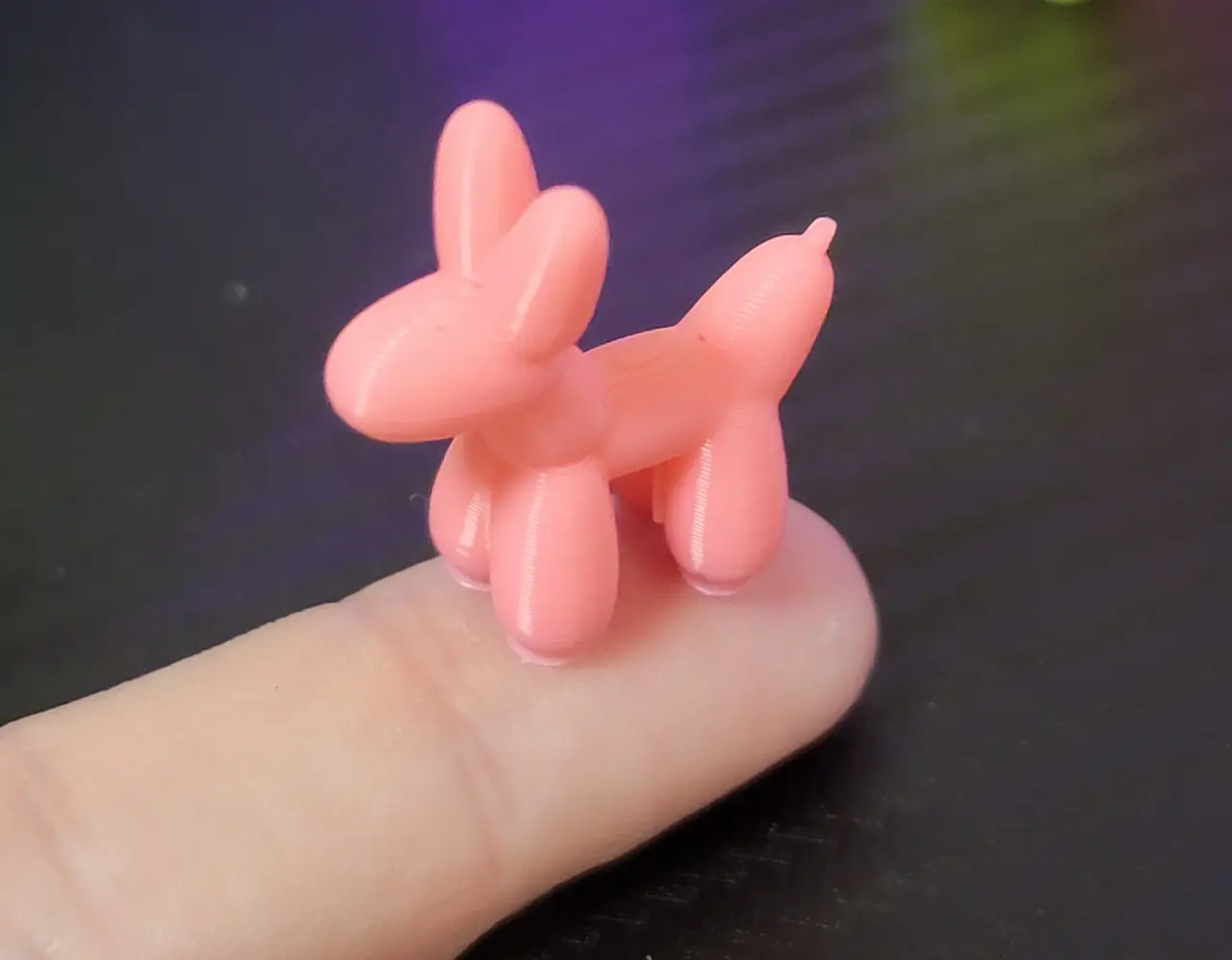 1" Mini Balloon Dog - No Support Needed — modelo 3D